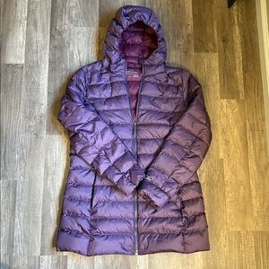 Eddie Bauer Purple Puffer Jacket